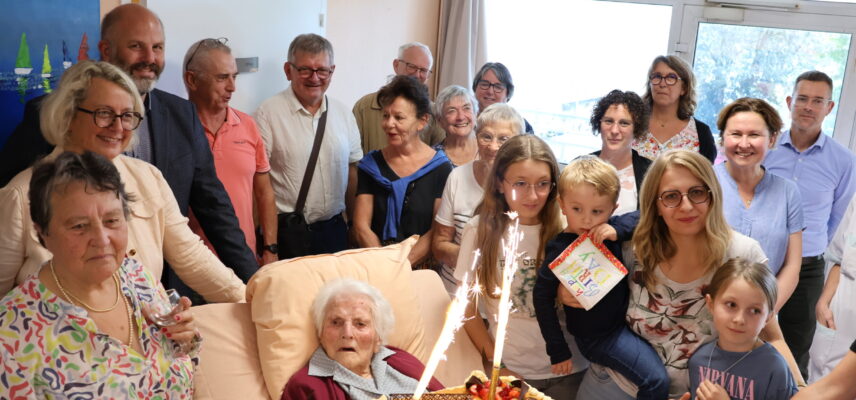 Résidence Ti glazig en fête : 110 ans de Marie Jaouen