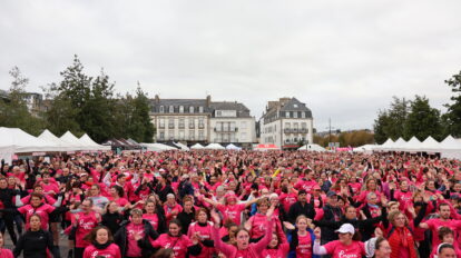 Octobre Rose à Concarneau : La Ville Bleue en Rose