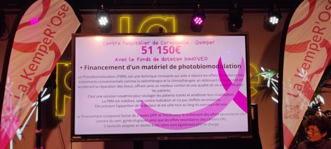 Don de La KempeR’Ose : 51 150€ pour la lutte contre le cancer du sein